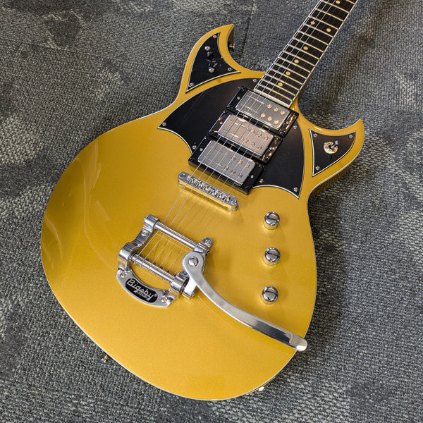 Reeve Gabrels Spacehawk Supreme Semi-Hollow Electric Guitar Venetian Gold #68155