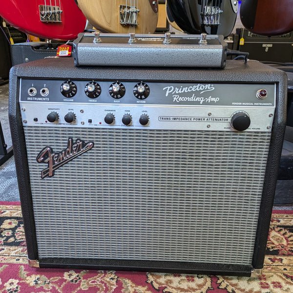 Fender Princeton Recording Amp 15-Watt 1x10" Guitar Combo w/Footswitch & Cover #M1480606