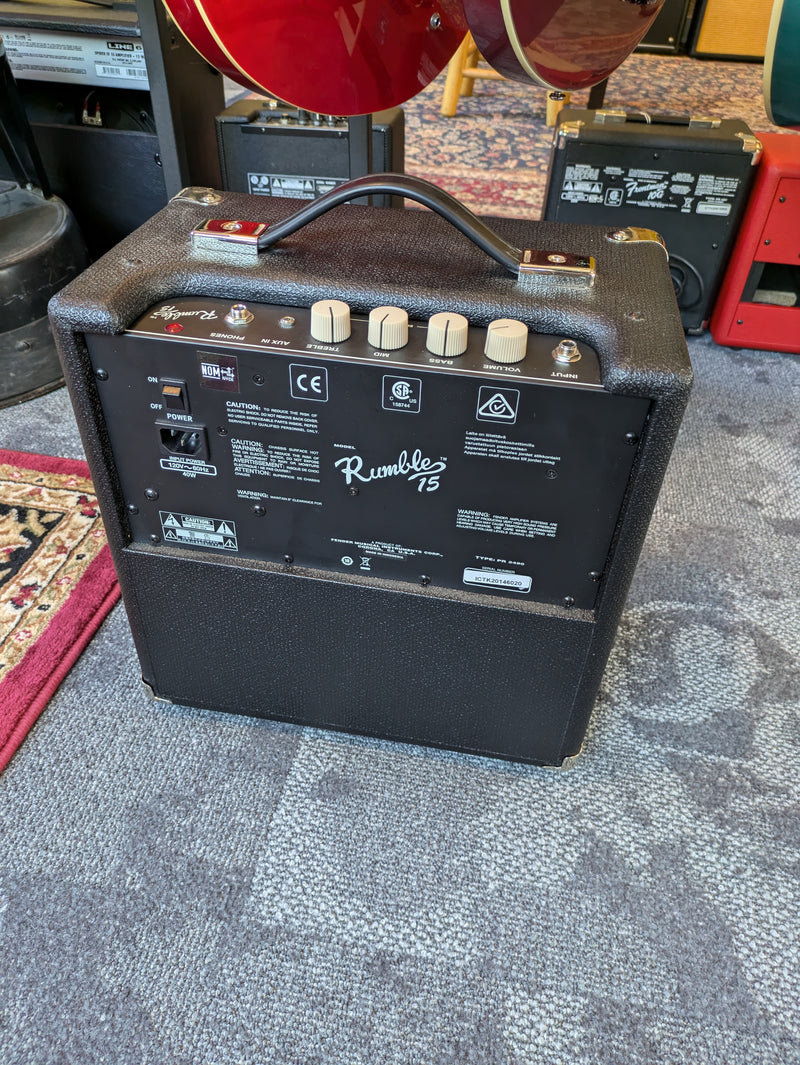 Fender Rumble 15 V3 1x8" 15-Watt Bass Combo Amp 2020