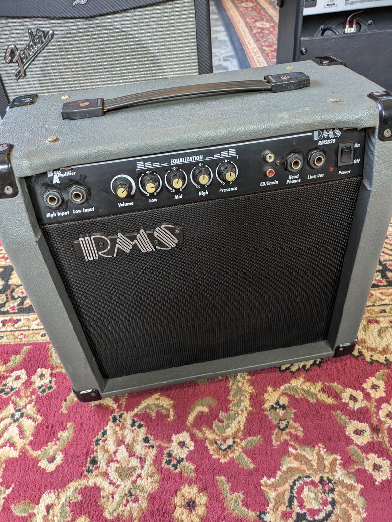RMS RMSB20 1x8" 20-Watt Bass Combo Amp
