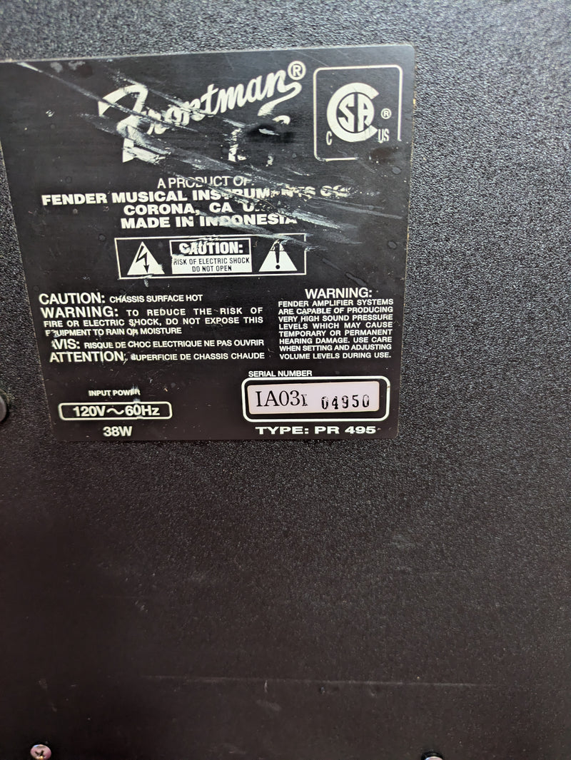 Fender Frontman 15G Series II 2-Channel 15-Watt 1x8" Guitar Practice Amp 2003