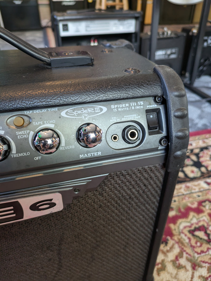 Line 6 Spider III 15 15-Watt 1x8" Digital Modeling Guitar Practice Amp
