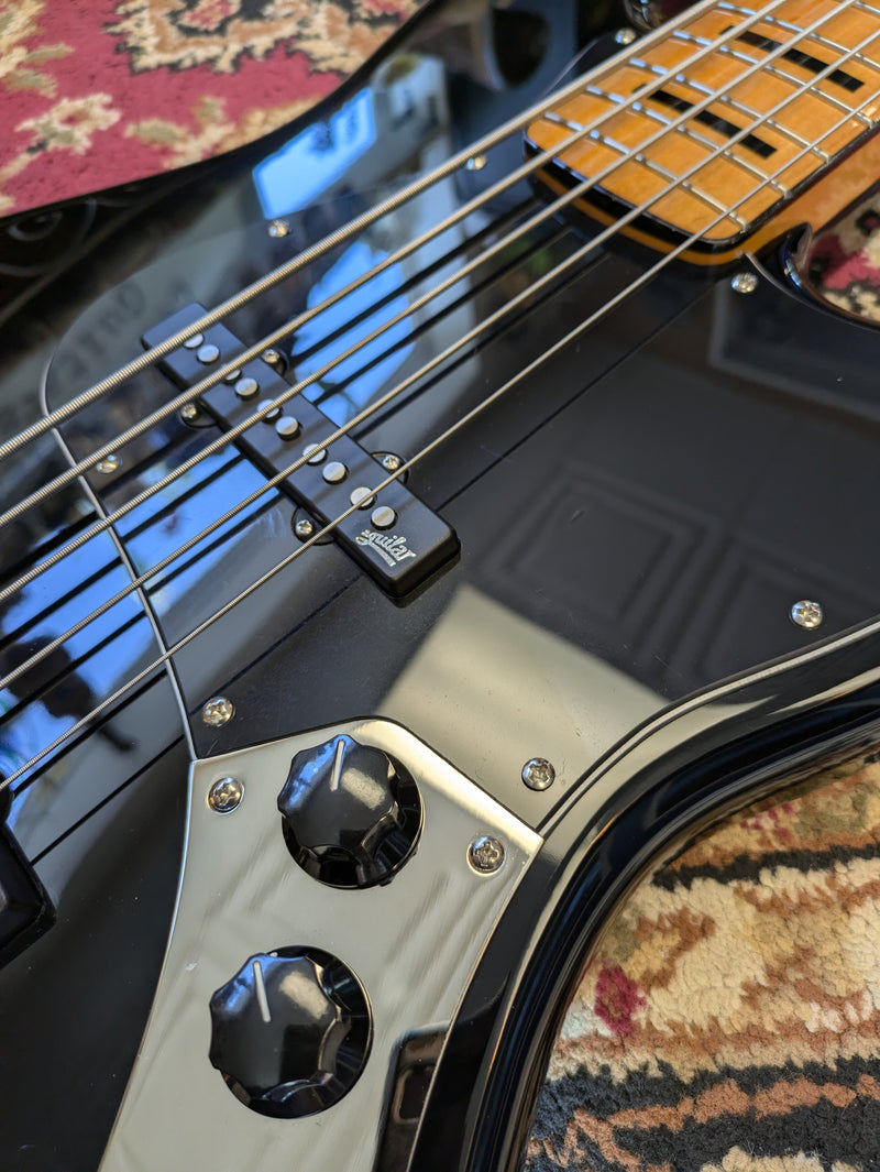 Squier Classic Vibe '70s Jazz Bass V Maple Fingerboard 2019 Black *Aguilar Pickups*