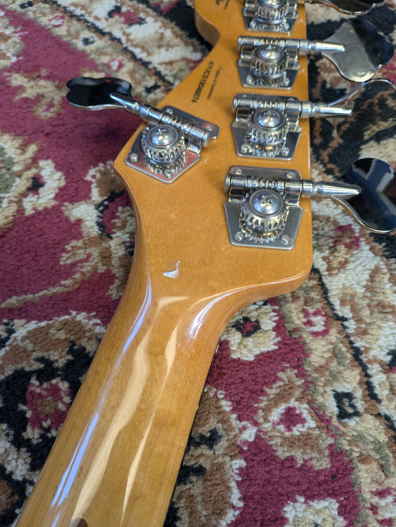 Squier Classic Vibe '70s Jazz Bass V Maple Fingerboard 2019 Black *Aguilar Pickups*