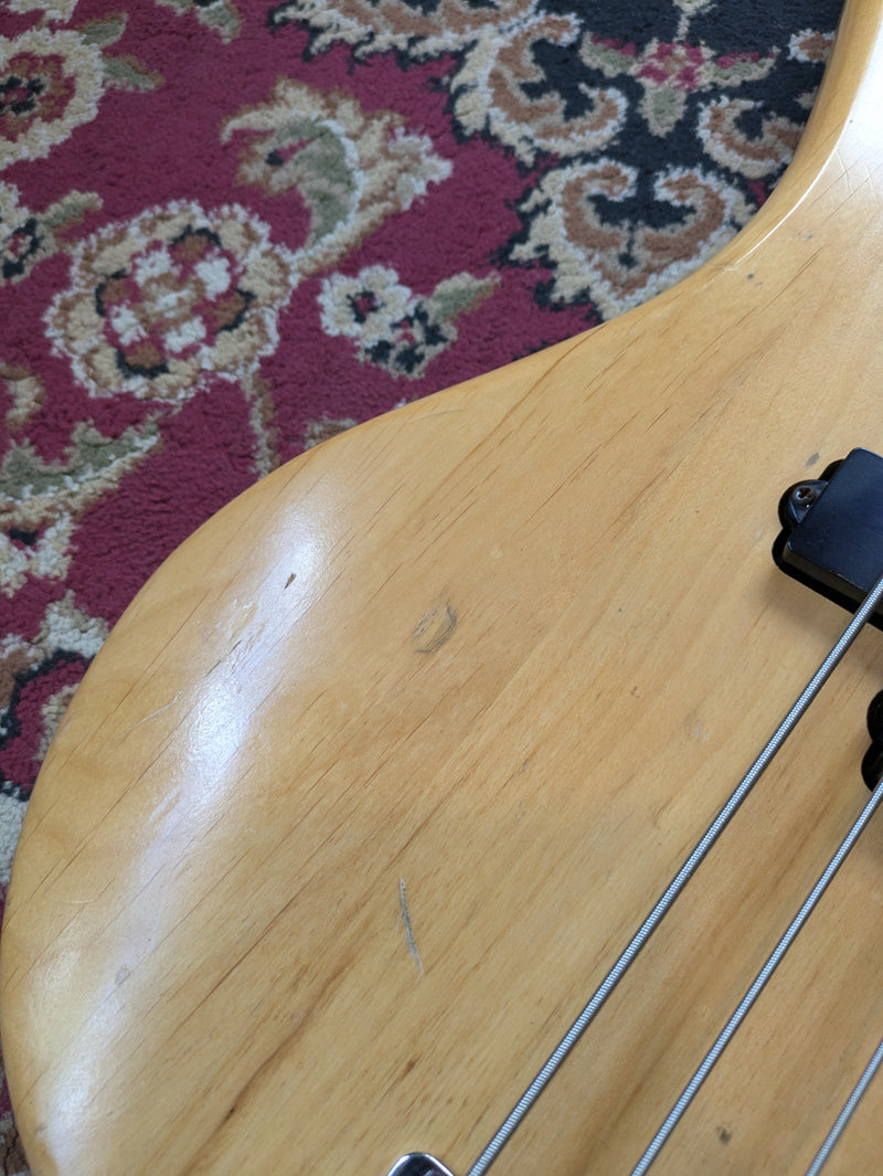 Yamaha RBX260 4-String Electric Bass Guitar 1996 Natural