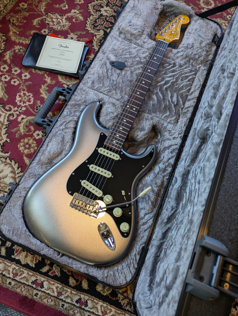Fender American Professional II Stratocaster HSS with Rosewood Fretboard 2024 Mercury w/Case & COA