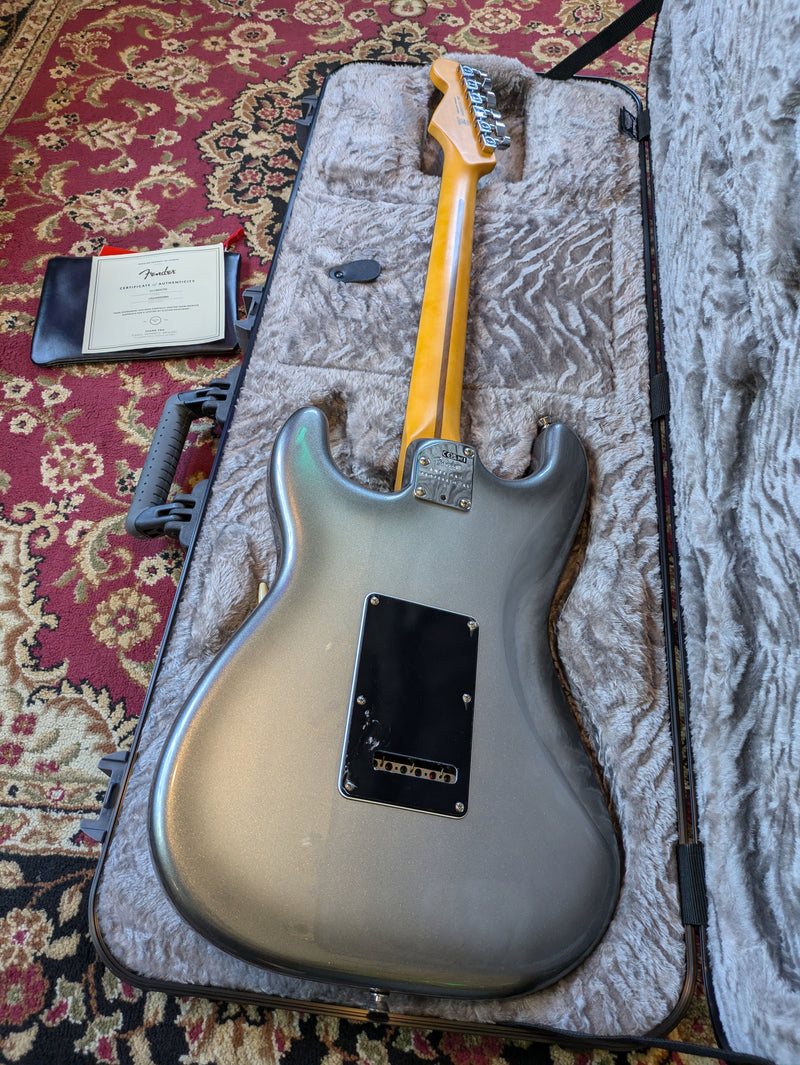 Fender American Professional II Stratocaster HSS with Rosewood Fretboard 2024 Mercury w/Case & COA