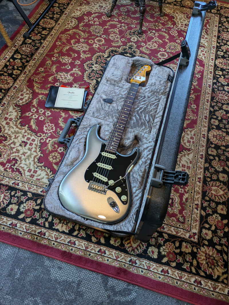 Fender American Professional II Stratocaster HSS with Rosewood Fretboard 2024 Mercury w/Case & COA