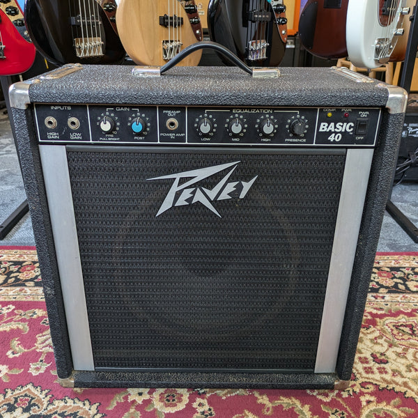 Peavey Basic 40 40-Watt 1x12" Bass / Keyboard Amp 1984 #4A01961905