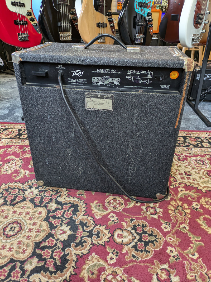 Peavey Basic 40 40-Watt 1x12" Bass / Keyboard Amp 1984