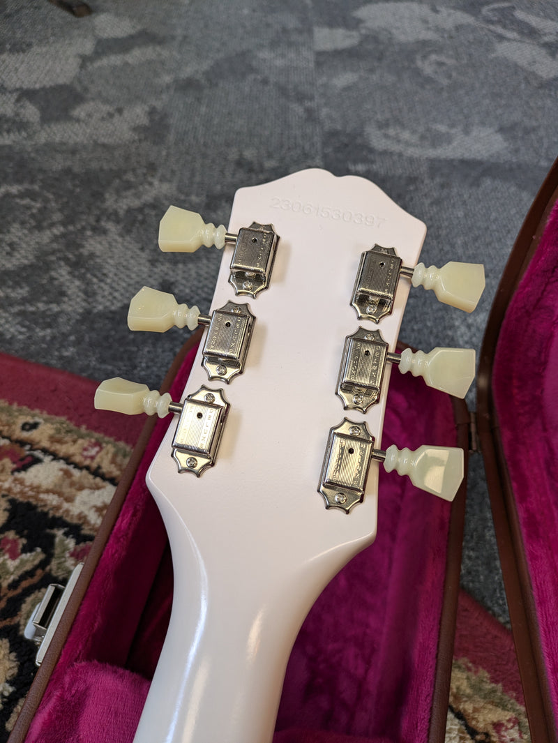 Epiphone '61 Les Paul SG Standard 2023 Aged Classic White w/Epiphone Case