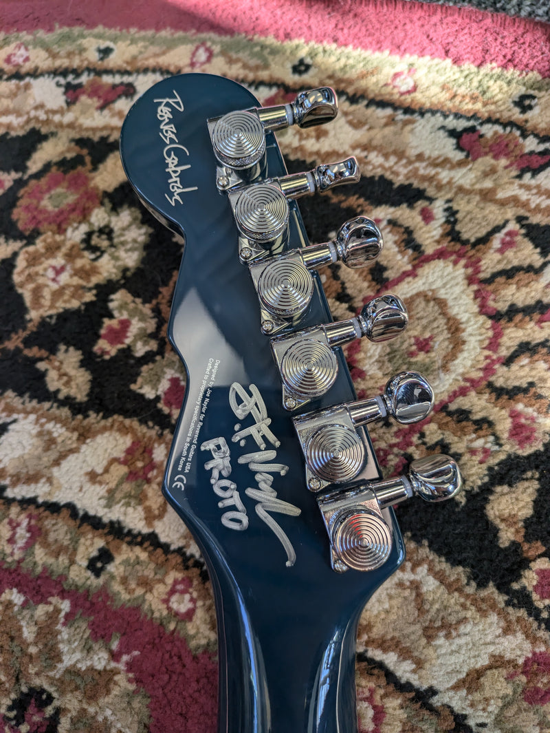 Reverend Proto-VI Bass Guitar High Tide Blue