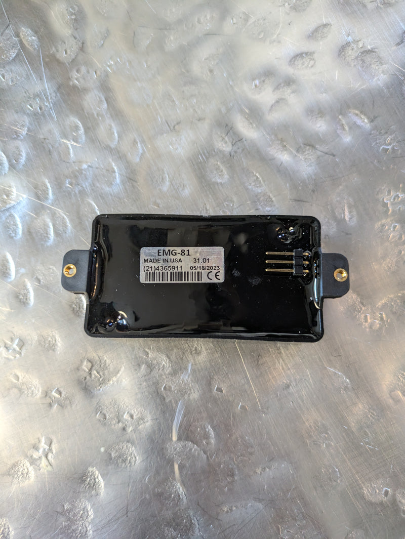 EMG 81 Active Guitar Humbucker Pickup Black 2023
