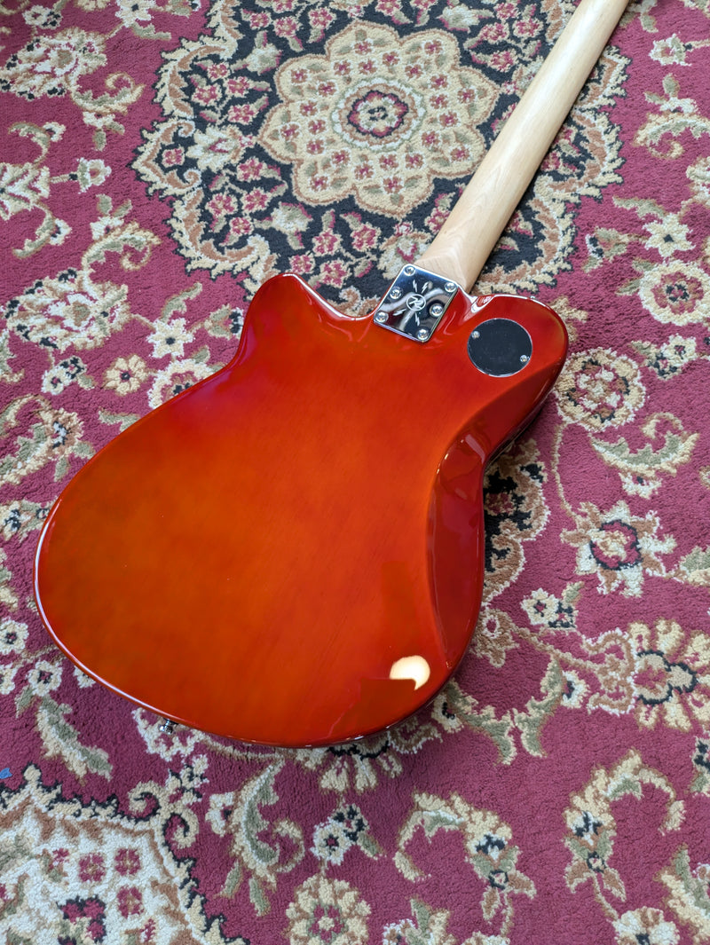 Reverend Charger 290 Electric Guitar Fireburst Sparkle Rosewood Neck