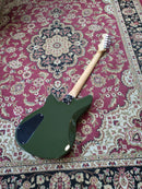 Reverend Descent RA Baritone Electric Guitar Army Green