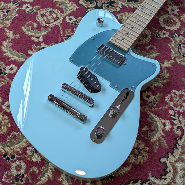 Reverend Buckshot Electric Guitar Chronic Blue Maple Neck #64228