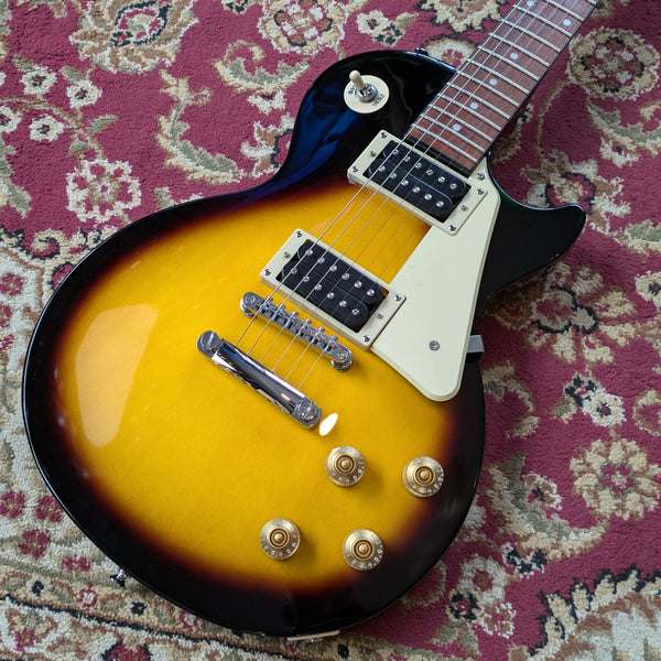Epiphone Les Paul 100 Electric Guitar Vintage Sunburst 2019 #19091314322