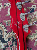 Reverend Thundergun Electric Bass Transparent Cherry