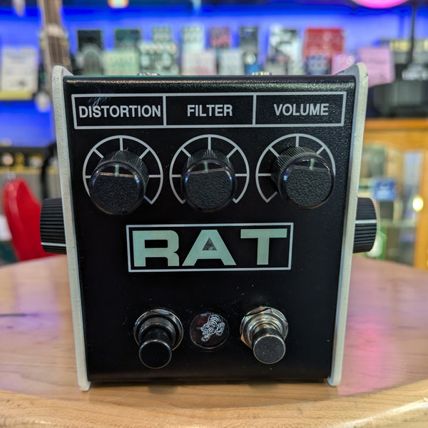 ProCo RAT 2 Distortion Fuzz Pedal *CCG Custom White/Clean Blend/Jerry Blaster Mods*
