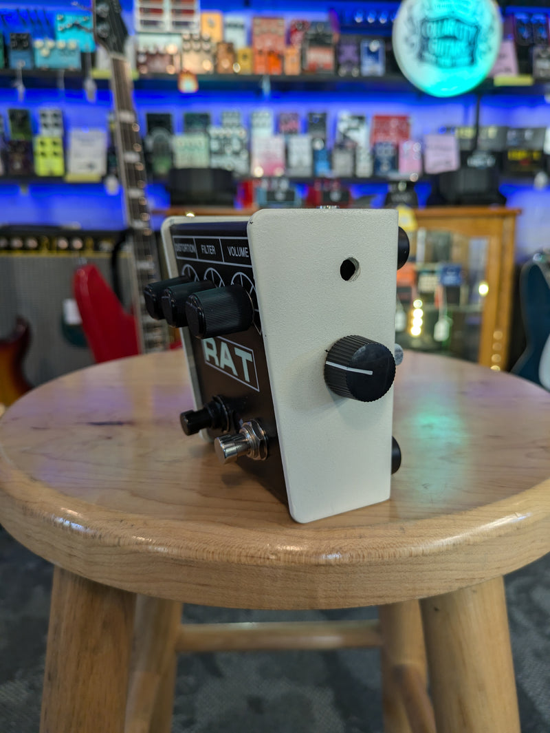 ProCo RAT 2 Distortion Fuzz Pedal *CCG Custom White/Clean Blend/Jerry Blaster Mods*