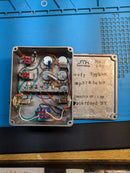 JTH Electronics Beefy Typhon Germanium+Silicon Fuzz Red-White-Blue/Rust