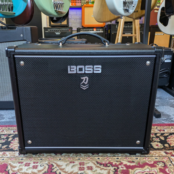 Boss Katana-50 MkII 50-Watt 1x12" Digital Modeling Guitar Combo Amp 2021 w/Cover #U2N7569