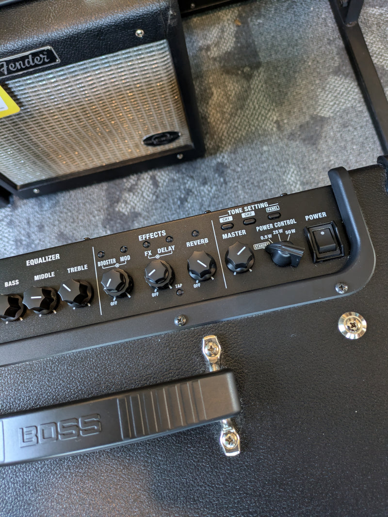 Boss Katana-50 MkII 50-Watt 1x12" Digital Modeling Guitar Combo Amp 2021 w/Cover