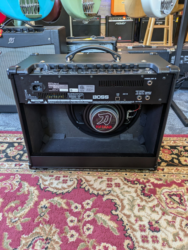Boss Katana-50 MkII 50-Watt 1x12" Digital Modeling Guitar Combo Amp 2021 w/Cover