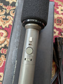 Sony ECM-989 M-S Stereo Electret Condenser Microphone w/Case & Cable