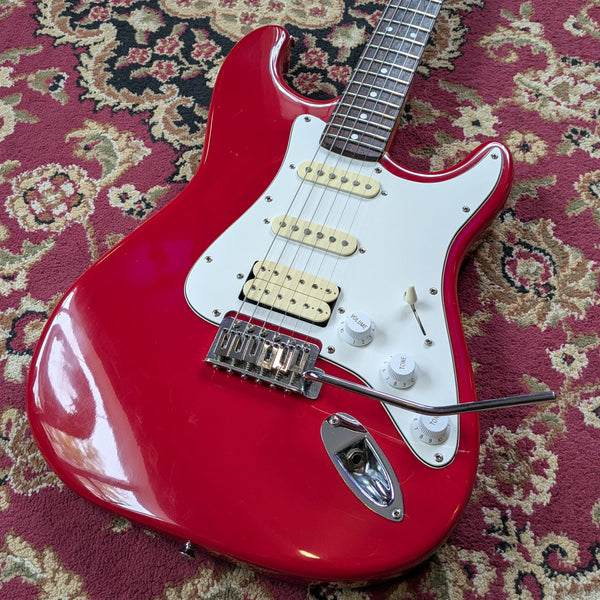 Squier II Standard Stratocaster HSS (Made In India) 1990 Red #N022750