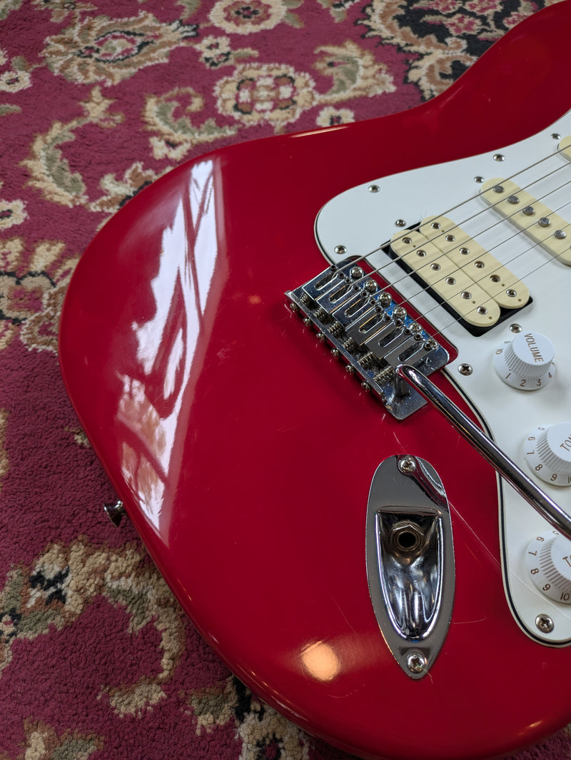 Squier II Standard Stratocaster HSS (Made In India) 1990 Red