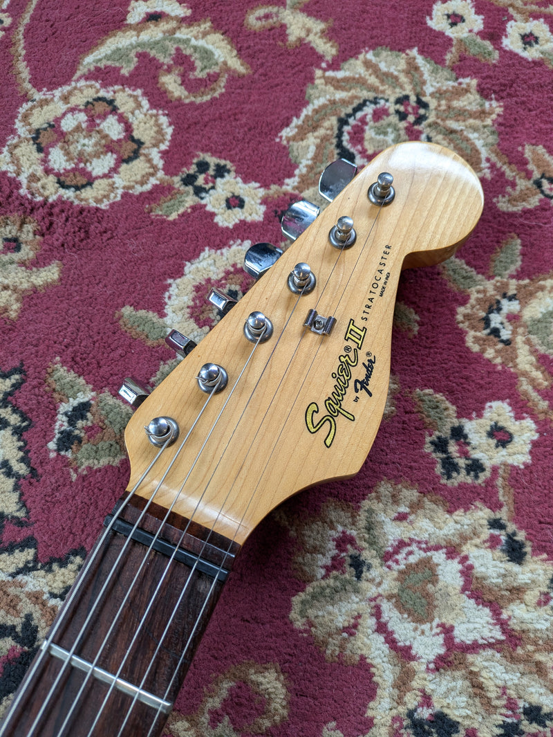 Squier II Standard Stratocaster HSS (Made In India) 1990 Red