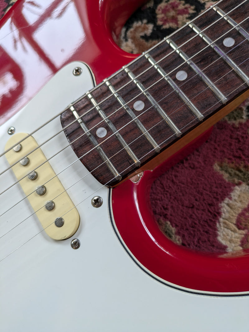 Squier II Standard Stratocaster HSS (Made In India) 1990 Red
