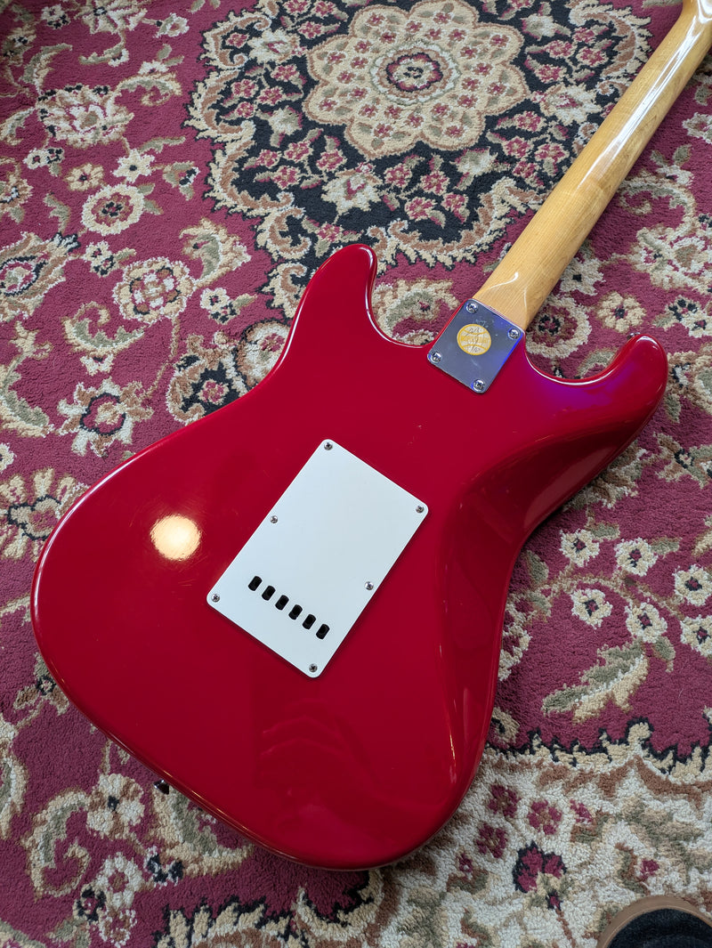 Squier II Standard Stratocaster HSS (Made In India) 1990 Red