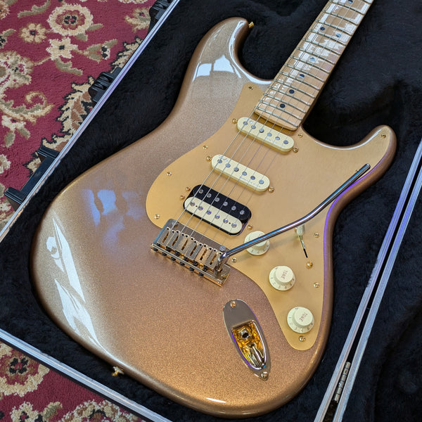 Fender Mod Shop Stratocaster HSS 2023 Shoreline Gold w/Case