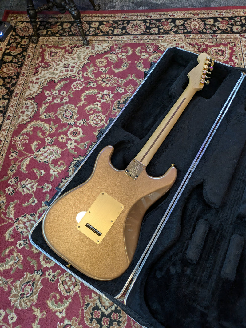 Fender Mod Shop Stratocaster HSS 2023 Shoreline Gold w/Case