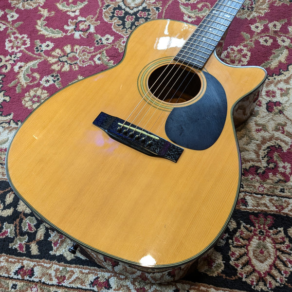 Sigma GCS-4C Marquis Series Cutaway Acoustic Guitar 1991 Natural (Korea) #91090342