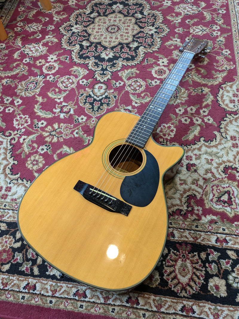 Sigma GCS-4C Marquis Series Cutaway Acoustic Guitar 1991 Natural (Korea)