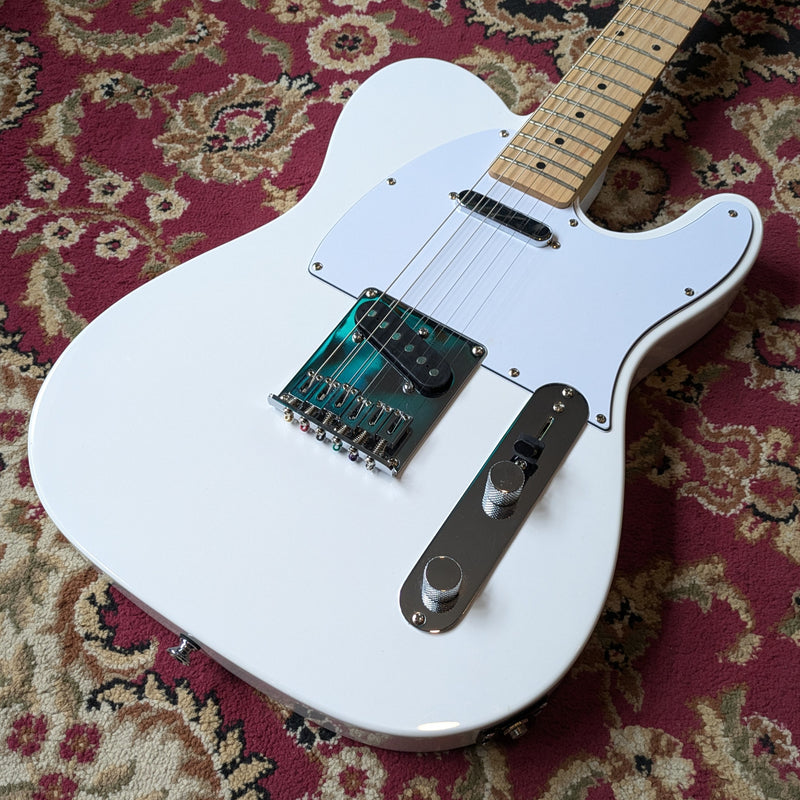 Squier Affinity Telecaster Electric Guitar Maple Fretboard 2020 White