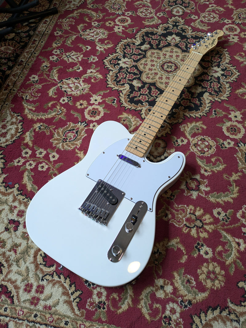Squier Affinity Telecaster Electric Guitar Maple Fretboard 2020 White