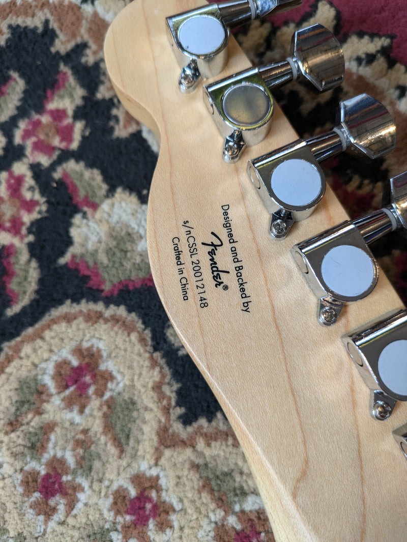 Squier Affinity Telecaster Electric Guitar Maple Fretboard 2020 White