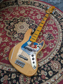 Squier Classic Vibe '70s Jazz Bass V Maple Fingerboard 2020 Natural *Cowboy Pickguard*