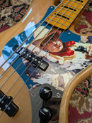 Squier Classic Vibe '70s Jazz Bass V Maple Fingerboard 2020 Natural *Cowboy Pickguard*