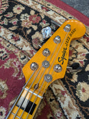 Squier Classic Vibe '70s Jazz Bass V Maple Fingerboard 2020 Natural *Cowboy Pickguard*