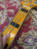 Squier Classic Vibe '70s Jazz Bass V Maple Fingerboard 2020 Natural *Cowboy Pickguard*