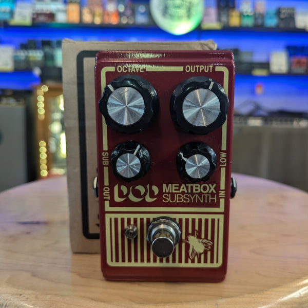 DOD Meatbox Reissue Subharmonic Synthesizer Pedal w/Box