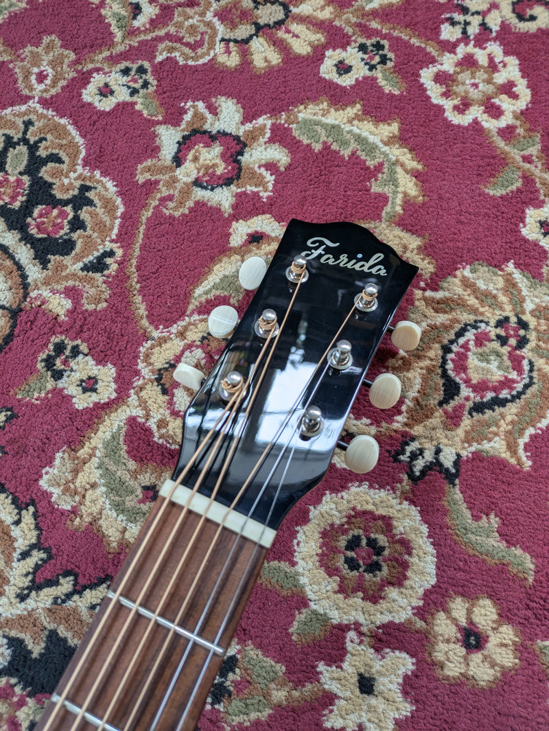 Farida Old Town Series OT-65 X Wide VBS Acoustic Guitar 2018 Sunburst