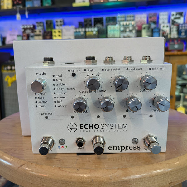 Empress Echosystem Dual Engine Delay Pedal w/Box #7576