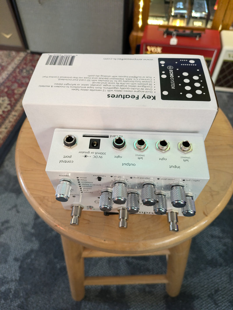 Empress Echosystem Dual Engine Delay Pedal w/Box