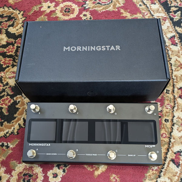 Morningstar MC8 PRO MIDI Foot Controller w/Box #10276